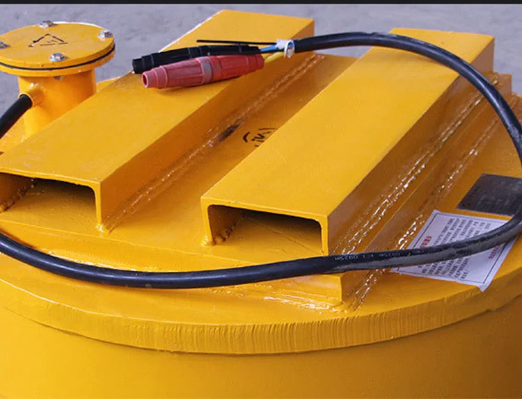 Подъемный электромагнит экскаватора диаметром 24 В, 900 мм