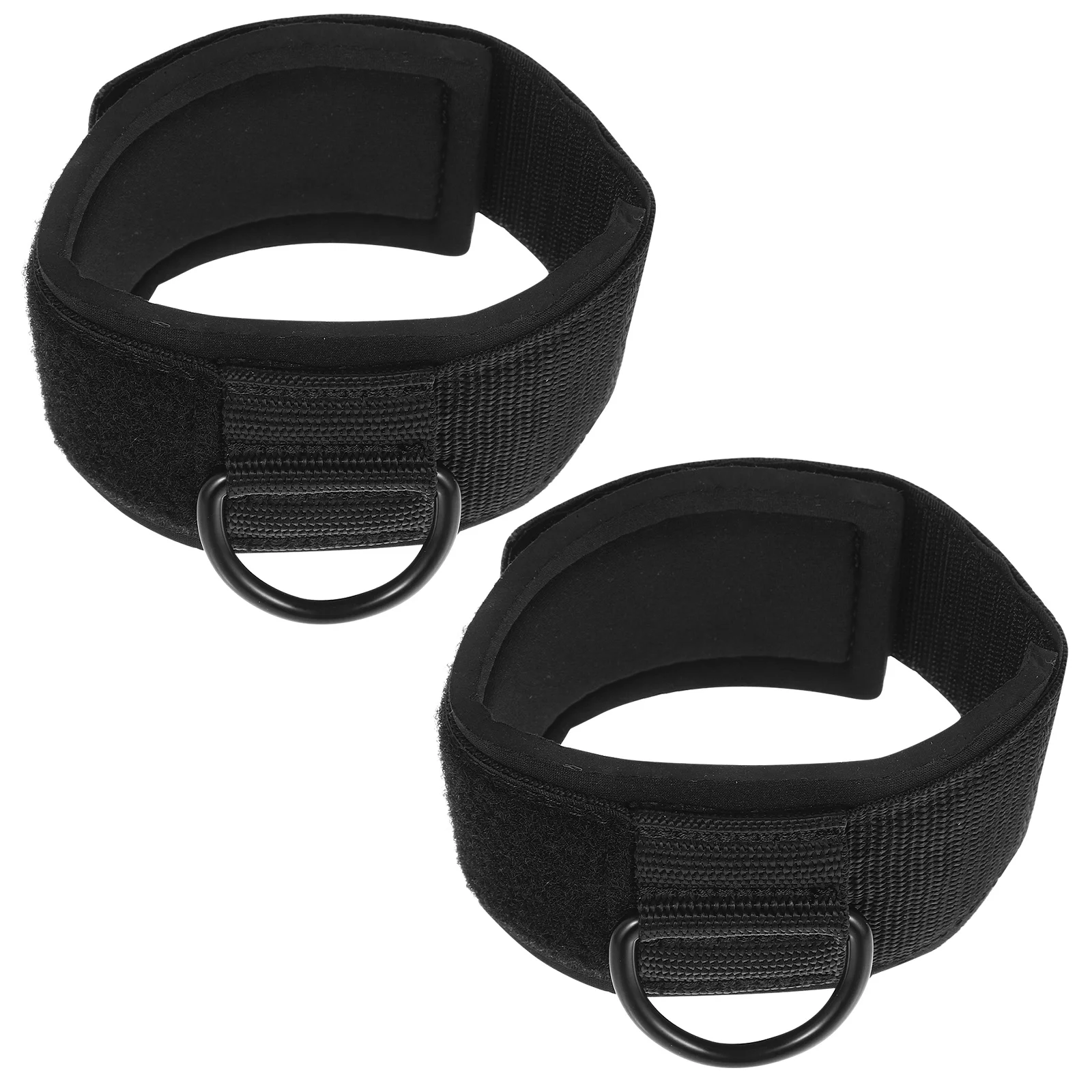 

2pcs Ankle Strap Portable Leg Training Attachment For Cable Machine Indoor Outdoor Workout Adjustable Sports Fitness Tool