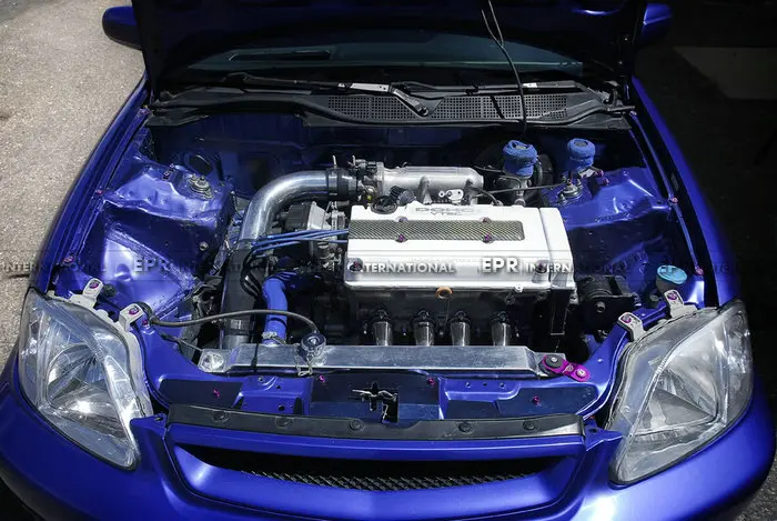 

suitable for For Honda 96-00 Civic EK Cooling Panel Carbon Panel