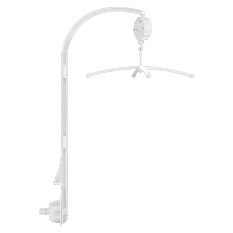 66CM Baby Bed Bell Toy Rotates 360 Degrees Holder White Rattles Bracket Mobile Crib Music Box ABDL Bell Crib Toy Home Decoration