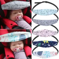 Soutien-tête de siège de voiture réglable pour bébé, ceinture de fixation de poussette pour enfants, positionneur de sommeil pour parcs, oreillers de sécurité pour bébé, garçons et filles