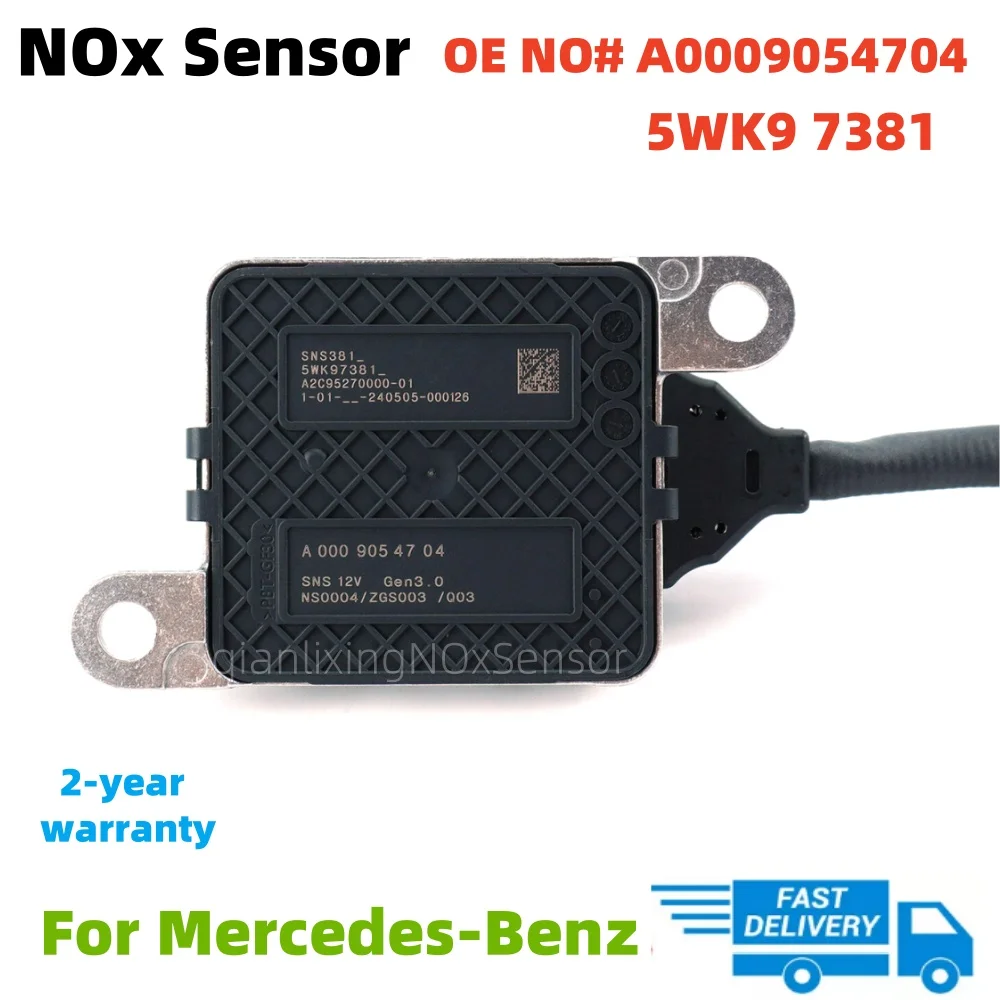 

5WK97381 A0009054704 Nitrogen Oxide Nox Sensor For Mercedes Benz E-Class W213 W238 CLS W257 S-Class W222