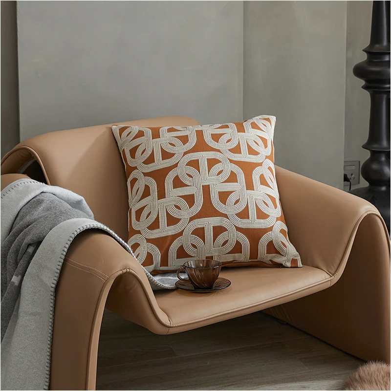 High Precision Fabric Pillow Covers 45x45cm Geometric Cushions Cover Decorative Room Decor Nordic Sleeping Pillows Case 30x50cm