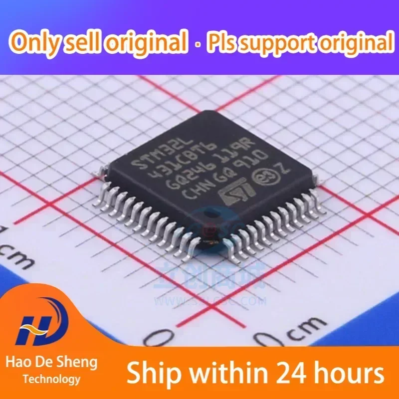 10PCS/LOT STM32L431CBT6 STM32L431 LQFP-48  New Original In Stock
