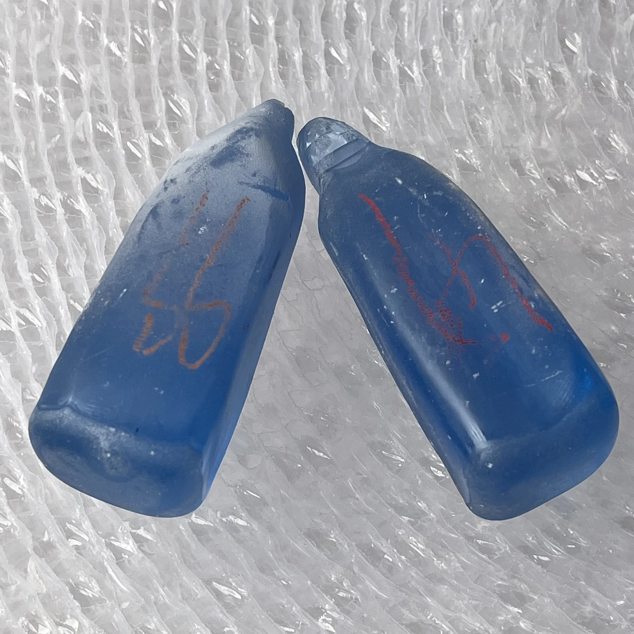 

300 г/лот, синий 104 # Синтетическая шпинель грубая