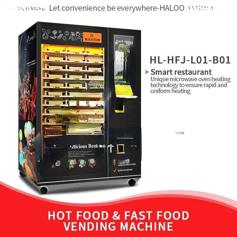 Hot Sale Box Lunch Vending Machine, Breakfast Fast Food Self-service Machine, Food Vending Machine, Smart Restaurant Vending Mac