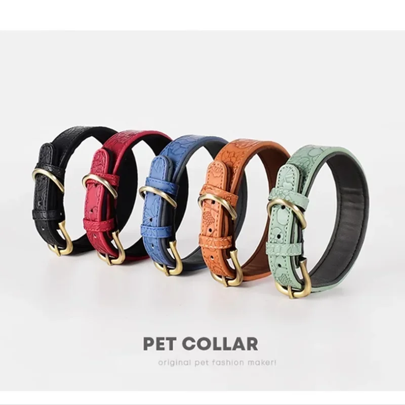 

Кожаный ошейник для домашних животных, средний и большой ошейник для собак, ошейники Whitbitt Greyhound Doberman, аксессуары для собак, Correa Perro, товары для домашних животных