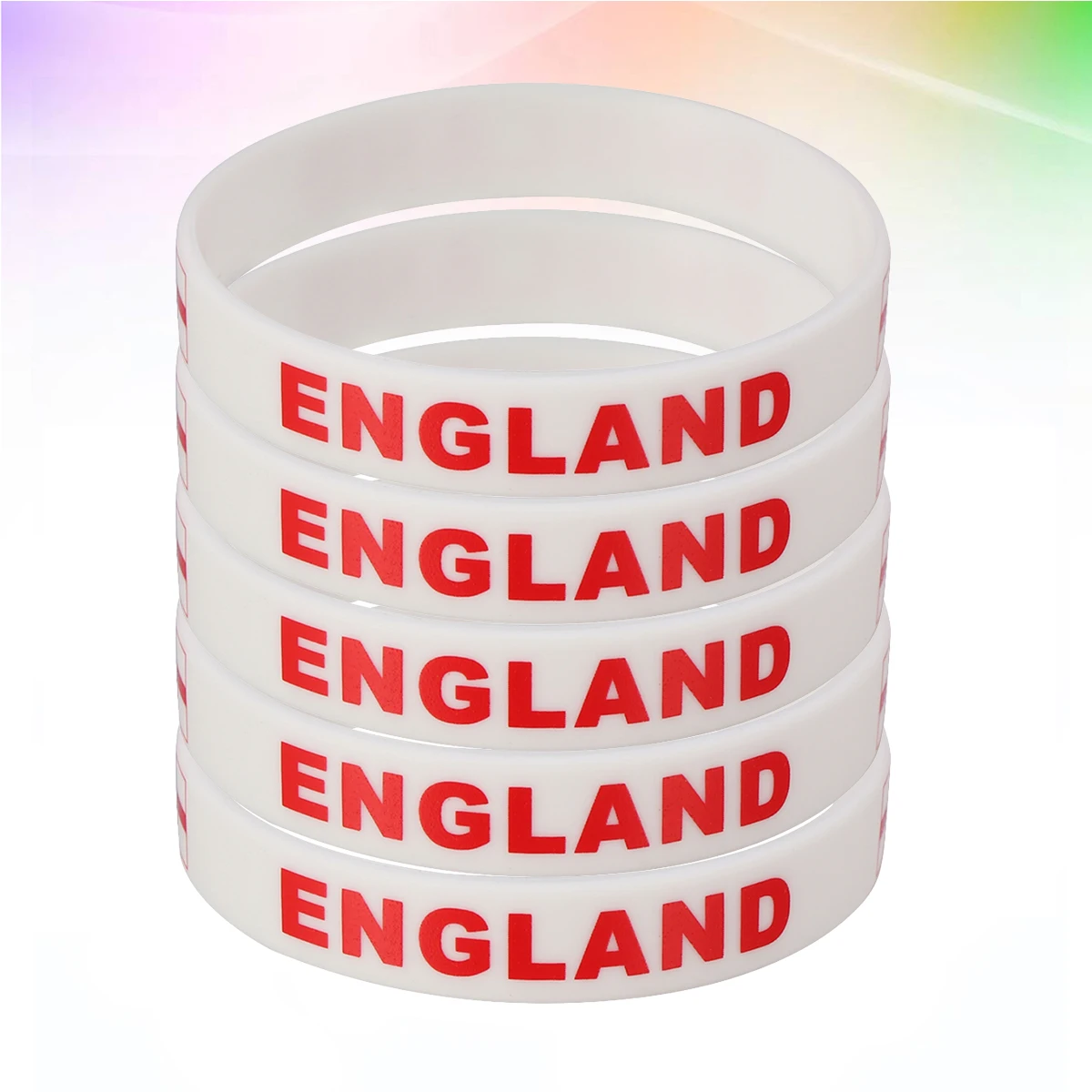 

5 Pcs Silicone Bracelet Wrist Band Australian Flag Bracelets Country Wristband Team Child Sports Wristbands Competitions