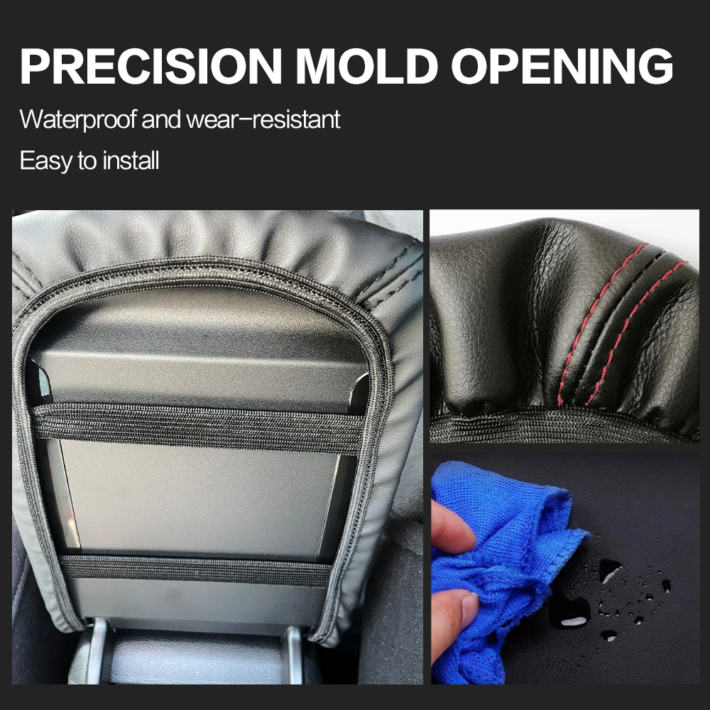 Car Armrests Box Cover Central Control Decoration Interior Accessories For VW Tiguan MK1 MK2 2007 2008 2009 2010 2011 2012 2022