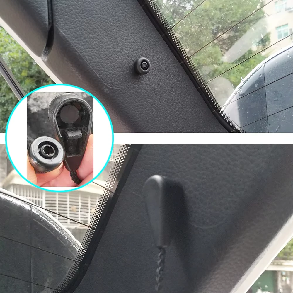 2pcs Car Rear Boot Parcel Shelf String Hanger Brakcet OEM7705099001 For Renault Clio Megane Scenic Laguna Modus MK1 MK2 MK3 1 2