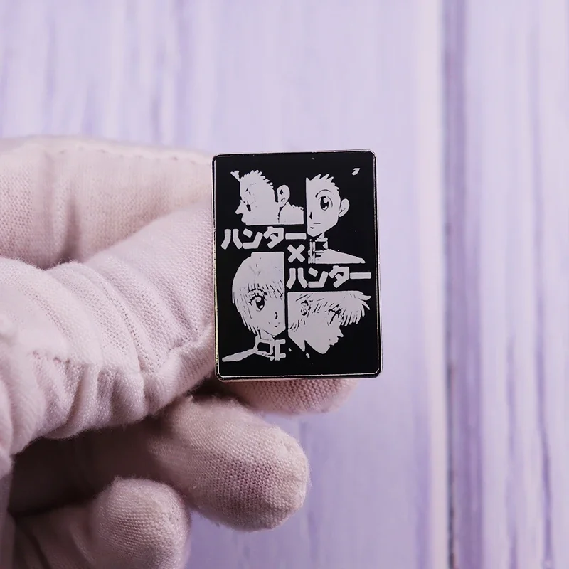 Hunter x Hunter Pin Brooch Japan Anime Mange Badge Fashion Jewelry Collection