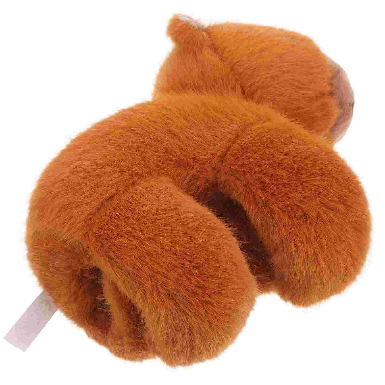 

Плюшевый браслет-кольцо, вечерние браслеты с изображением животных, папы, круглые браслеты, пластиковый браслет для декора, мягкая мультяшная застежка