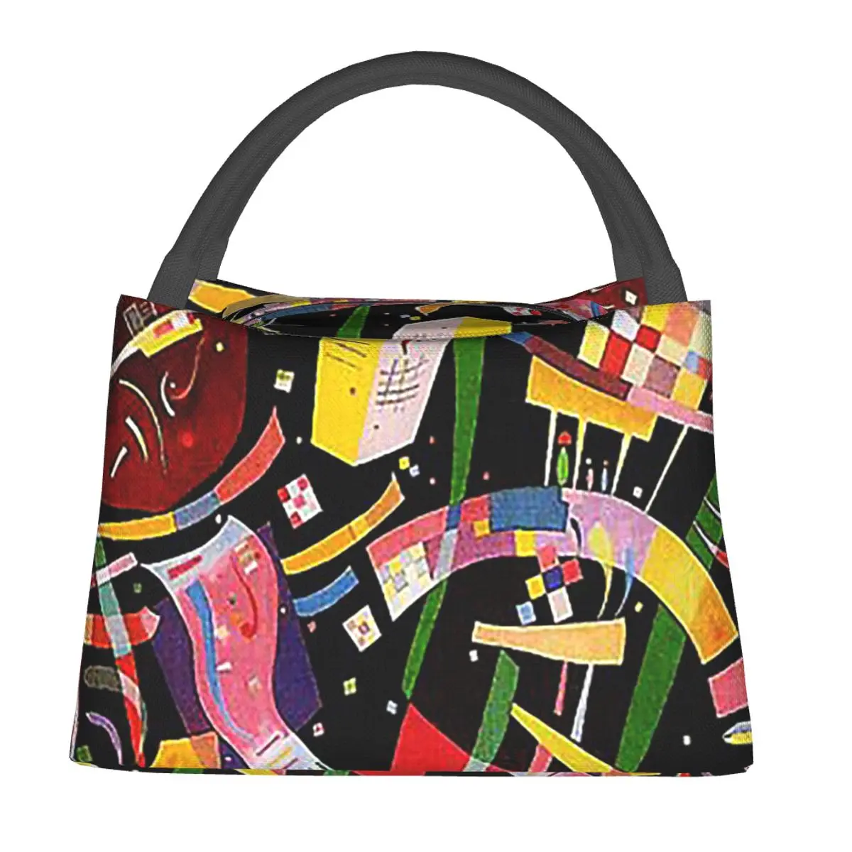 Wassily Kandinsky Composition X Lunch Bags Insulated Bento Box Lunch Tote Picnic Bags Cooler Thermal Bag for Woman Student Work