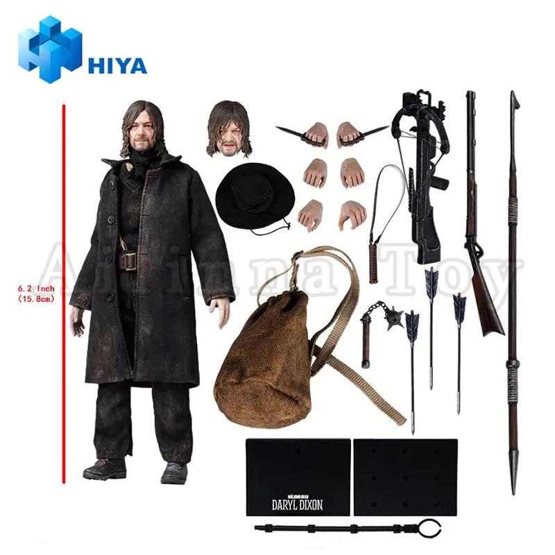 [Pre-Order]HIYA 1/12 16cm figurka znakomita Super seria chodząca Dead Daryl Dixon Daryl Anime na prezent darmowa wysyłka