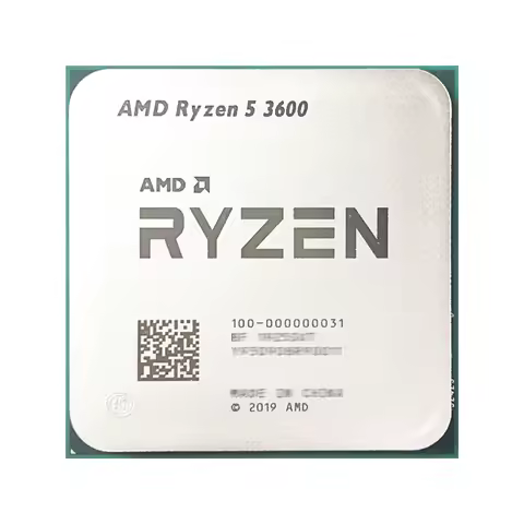 Processador AMD Ryzen 5 3600 Usado R5 3600 CPU 3.6 GHz GAMING Zen 2 7NM 65W L3=32M 100-000000031 Socket AM4