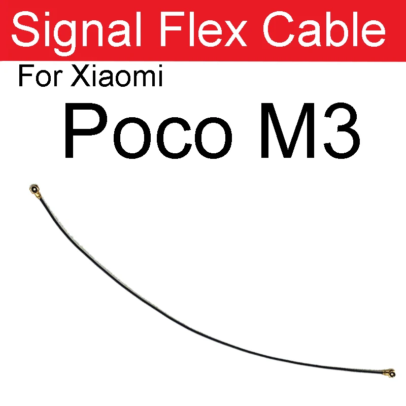 Cable flexible de antena de señal Wifi para Xiaomi Pocophone F1 Poco M3 Poco X3 NFC F2 Pro F3 GT, pieza de reparación de Cable flexible Wifi