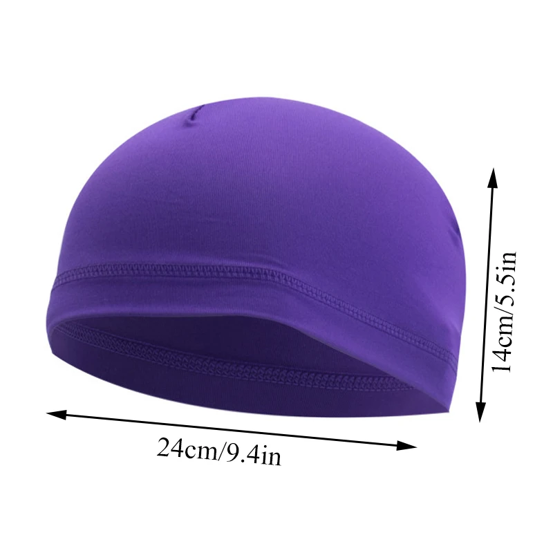 Summer Unisex Quick-dry Breathable Hat Motorcycle Bicycle Helmet Inner Liner Cap Outdoor UV Protection Hat Balaclava Cycling Cap