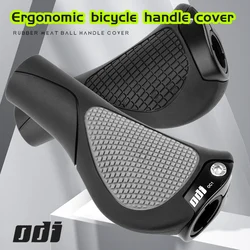 ODI OC1 Bicycle Grips 22.2mm Large Pad Bike Handlebar Cover MTB Anti-Slip Grips Ergonomic Cycling Rubber Ball Handle Accessories