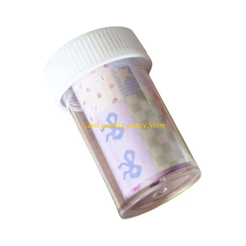 M4ya Flower Papides arte uñas Pegatina transferencia foil Arte uñas Accesorios manicura