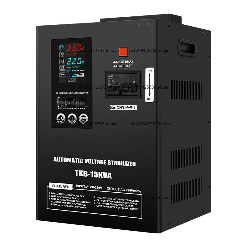 

Electronic Ultra Low Voltage Wall Mounted Regulator 5-30KVA Household Single Phase 220V AC Voltage Regulator Power Supply