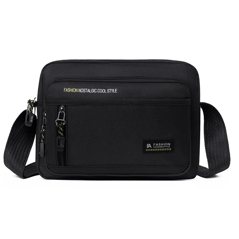 NEW Men Crossbody Bag Single Shoulder Bags Big Capacity Storage Bag Multi-Pockets Business Crossbody Bags for Work Traveling
