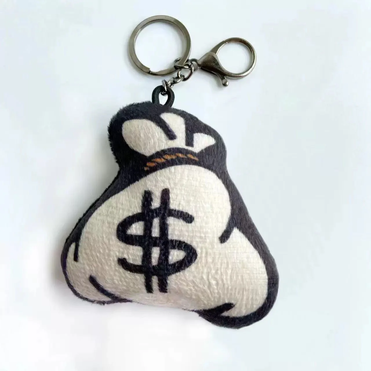 個性面白い小さなスケルトンピーチハートインターネット有名人キーホルダーコスプレかわいいパンクゴーストペンダント