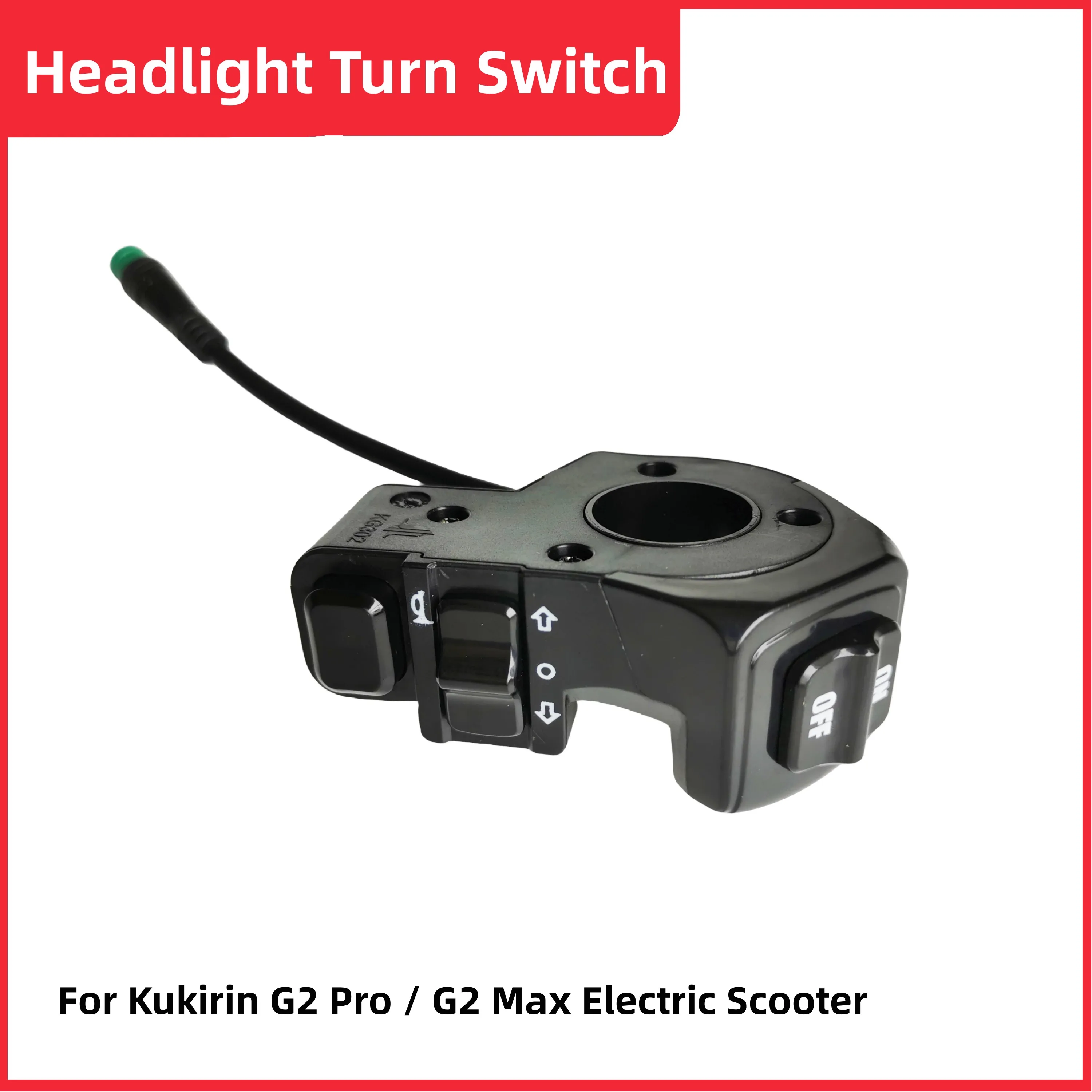 Original Kukirin G2 Pro / G2 Max Headlight switch  Electric Scooter Turn signal switch Horn button Assembly Accessory