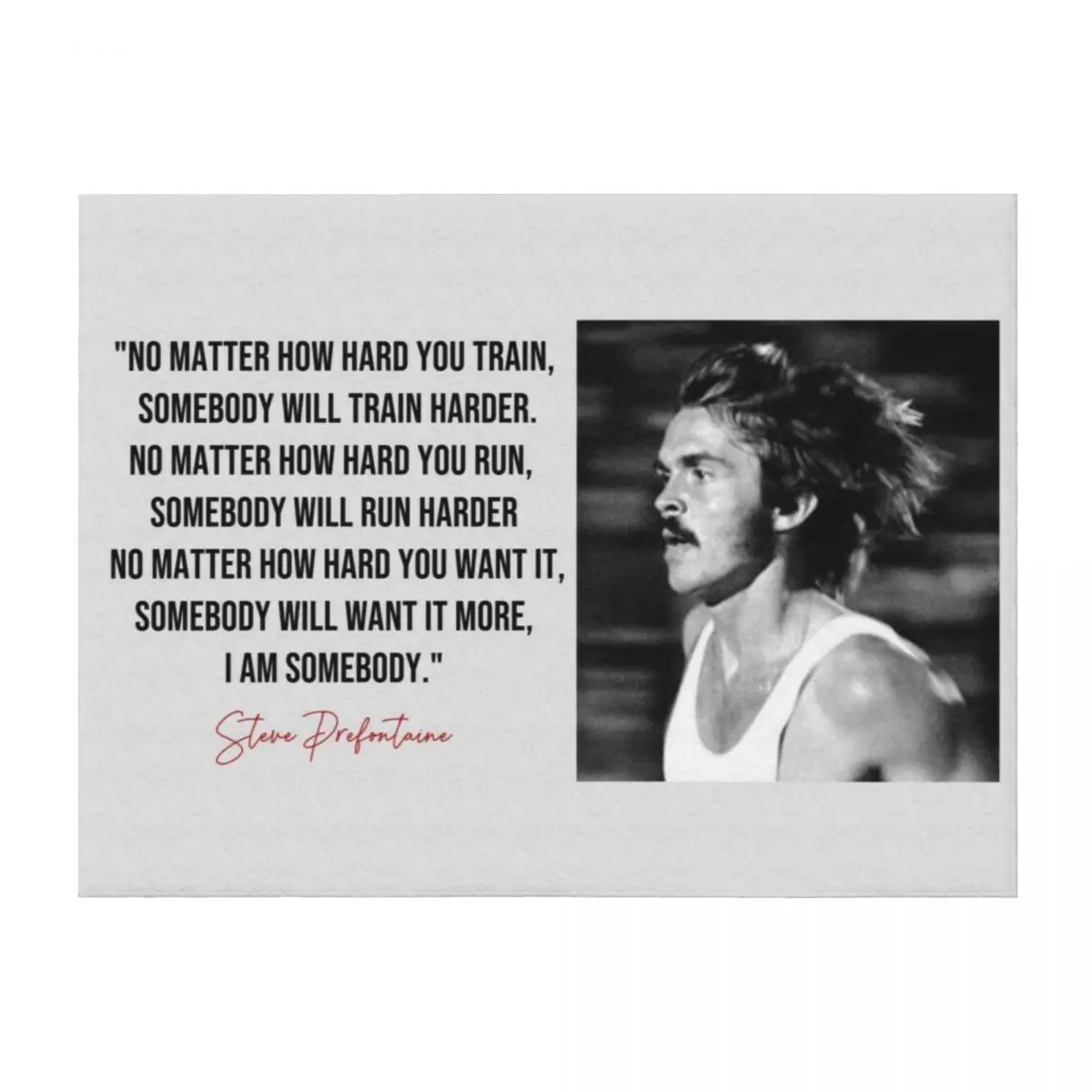 

Steve Prefontaine quote, Running Quotes Steve Prefontaine Throw Blanket Personalized Gift anime Decorative Sofas Blankets