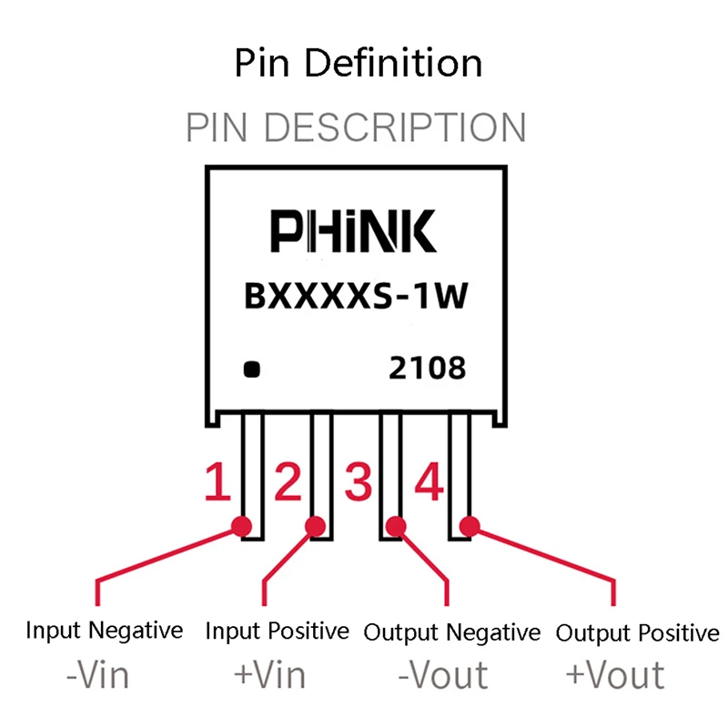 2Pcs/lot Brand New And High Quality B0505S-1W B0505S B0505 SIP-4 IC New Original Isolated Power Supply 5V To 5V