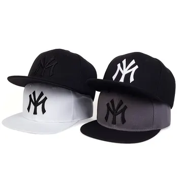 Chapeaux Hip-hop brodés de lettres unisexes, casquettes de B...