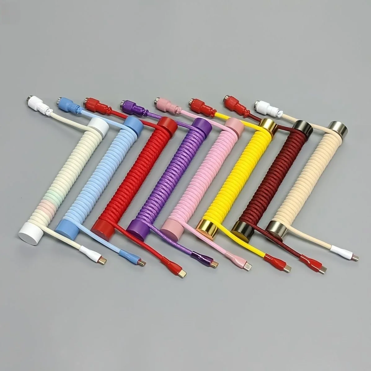 Weight Bar Spring Line Keyboard Line Storage Organizer Aircrt Plug Line Coiling Bar Fixed Rod Spiral Line Fastener