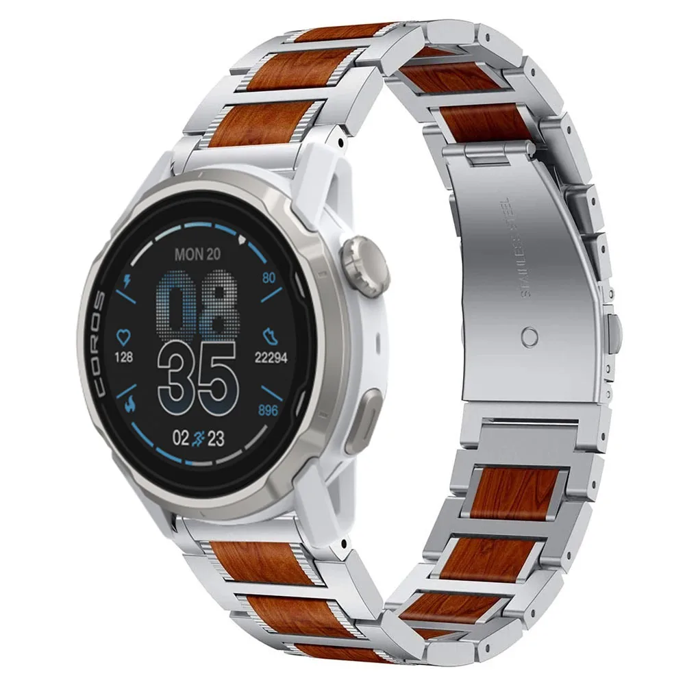 22 مللي متر حزام خشب الورد المعدني لساعة CMF 3-2-1 Pro Suunto Ocean/Run/Vertical 2-1 رائعة موضة الفرقة COROS APEX 4 42 مللي متر Correa #4