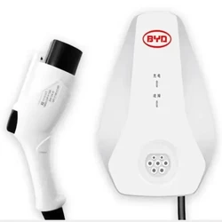 Custom Fast EV Charging Station Universal Model for Byd Song Han Tang Yuan EV Plus Pro Charger Box 7KW 32A Wallbox Gbt 10 Hour