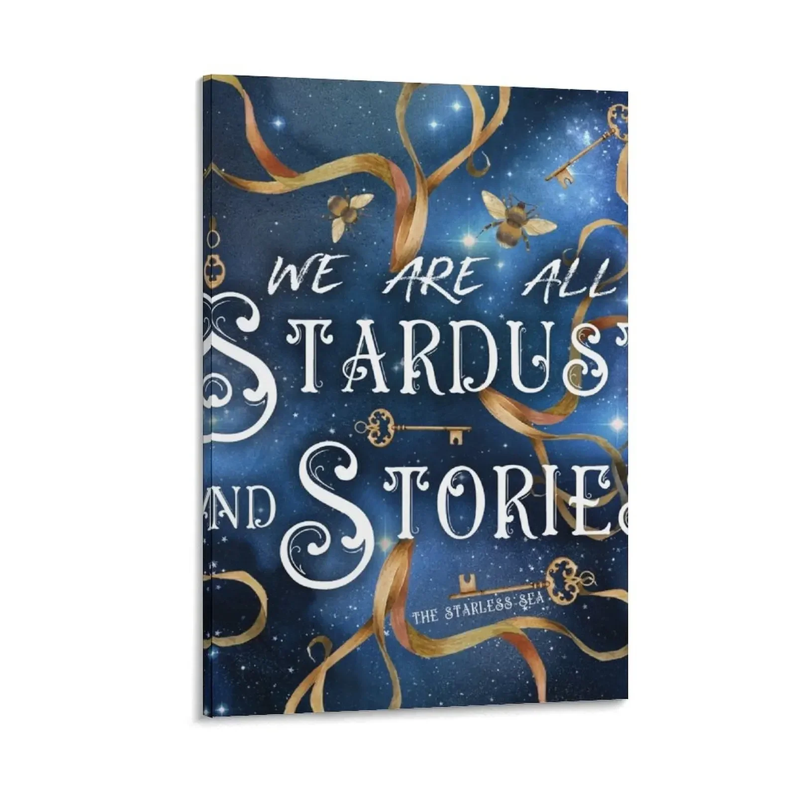 

Stardust and Stories Canvas Painting painting decor paintings wall decor