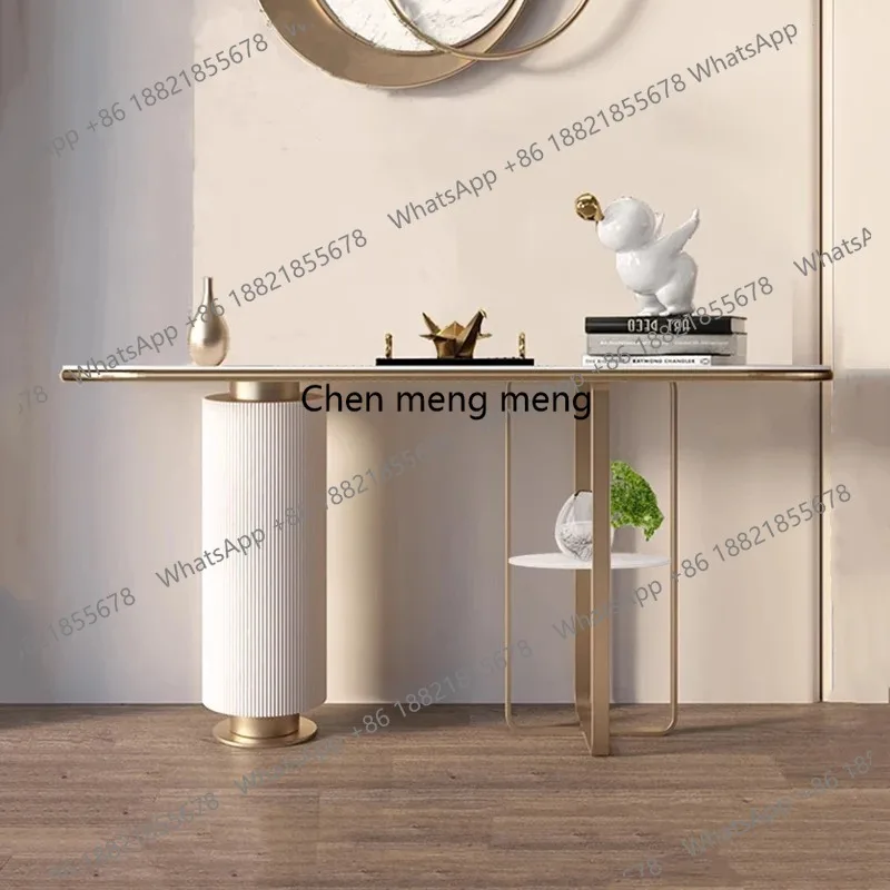 

Modern Minimalist Console Table Luxury Beauty Storage Nordic Console Table Drawer Design Woonkamer Tafel Living Room Furniture