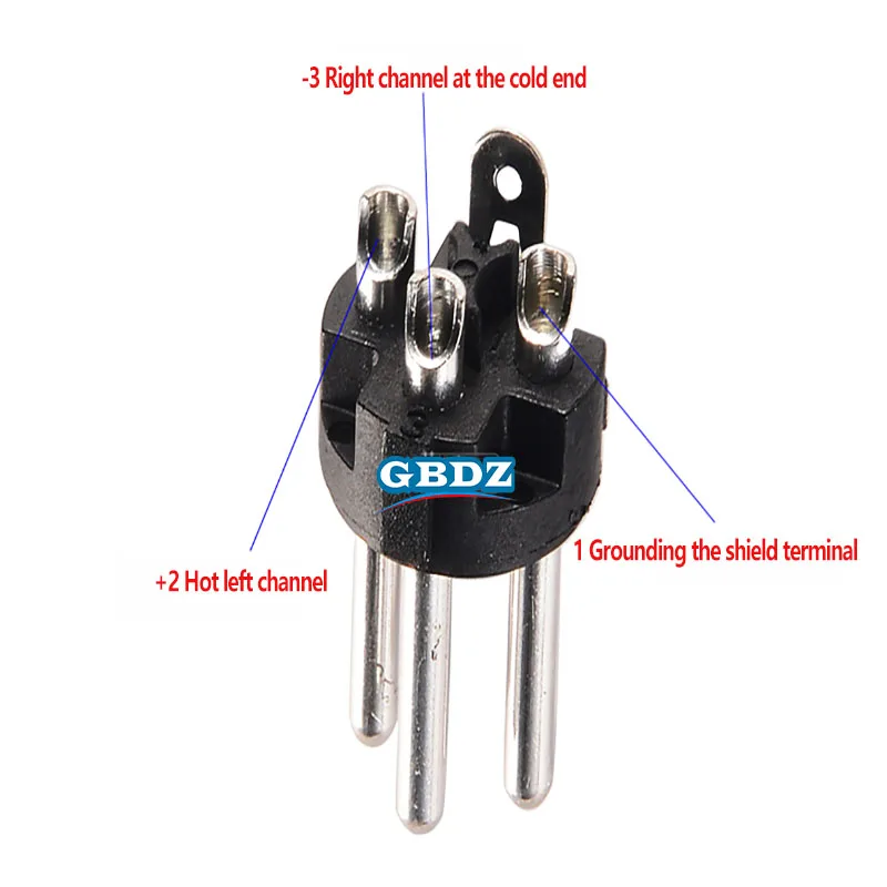 1-20 SZT. REAN XLR Męski/Żeński Czysta Miedź 3-Pinowe Wtyki Audio Balansowe REAN Zakrzywione 90 Stopni Kabel Mikrofonowy Akcesoria YS136N — zdjęcie produktu 4