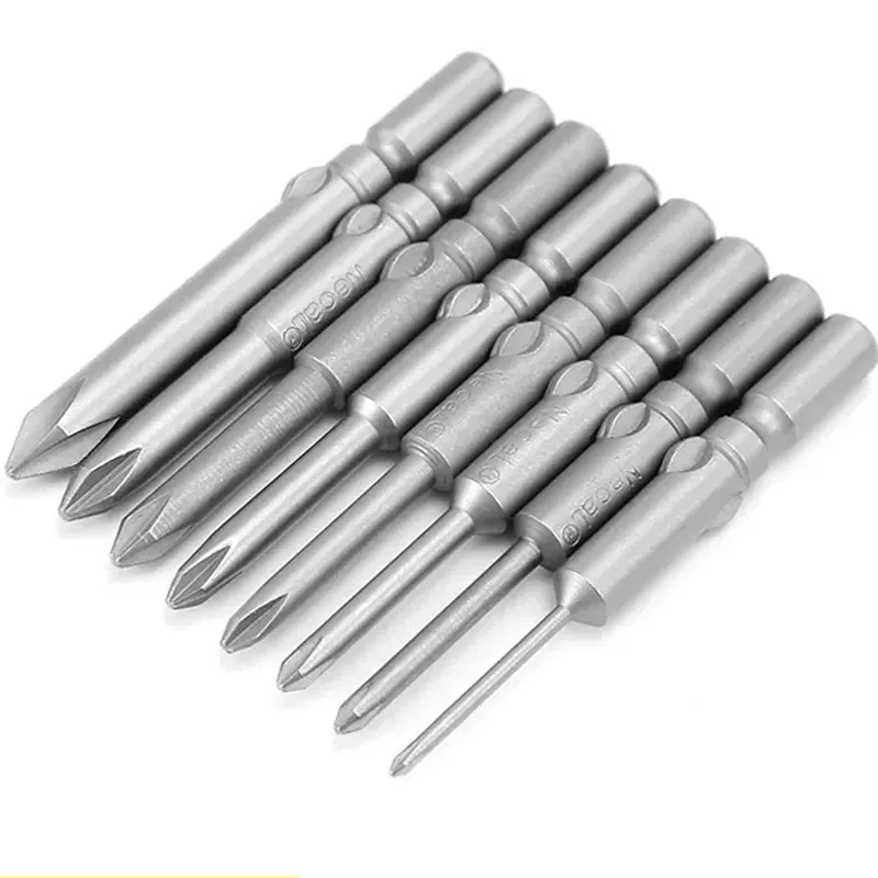 

5pcs Φ5mm Round Shank Electric Screwdriver Head Phillips Magnetic Electric Screw Driver Bit PH00 PH0 PH1 PH2 Tools 60mm Long