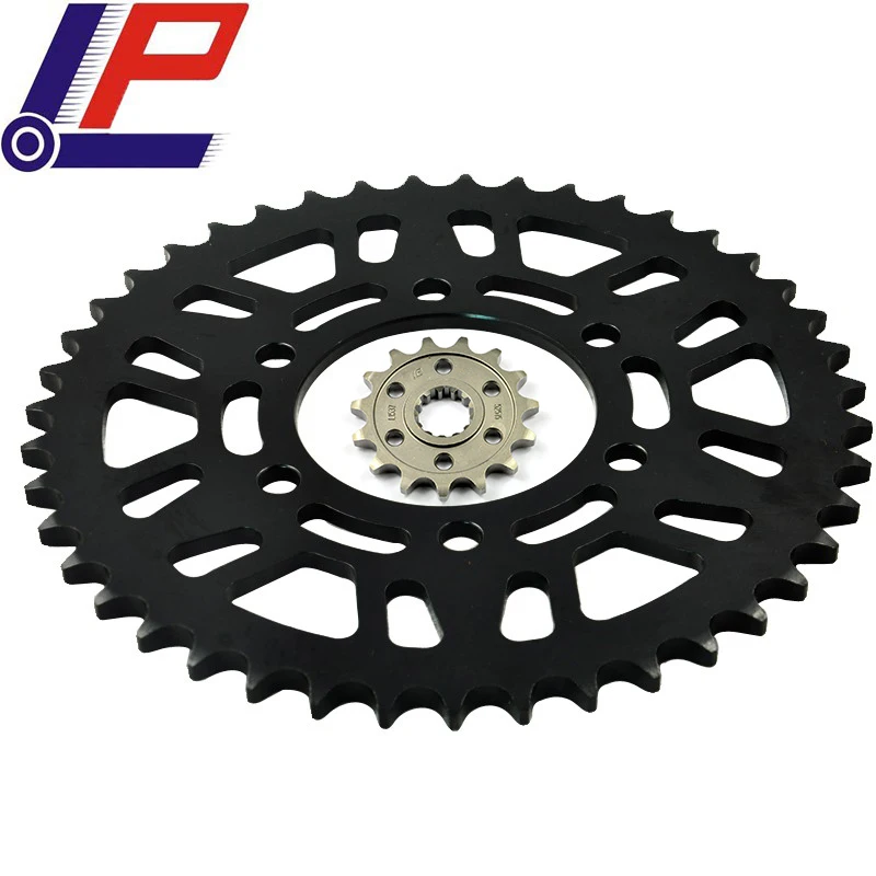 

LOPOR 525 CNC 15T/43T Front Rear Motorcycle Sprocket for KAWASAKI KLZ1000 12-20 Z1000 ZR1000 14-20 KLZ Z ZR Versys 1000