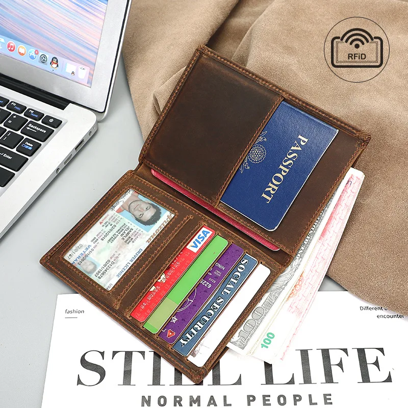 portafoglio-in-pelle-stile-corto-portamonete-antifurto-multi-scomparto-per-carte-borsa-retro-bifold-da-uomo-borsa-per-passaporto-in-pelle-di-prima-qualita