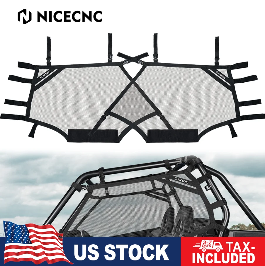 

For Polaris RZR 570 800 1000 900 XP Turbo 2015-2022 UTV Front Rear Window Shield Net Cage Mesh-Net Guard Cover Off-Road Parts