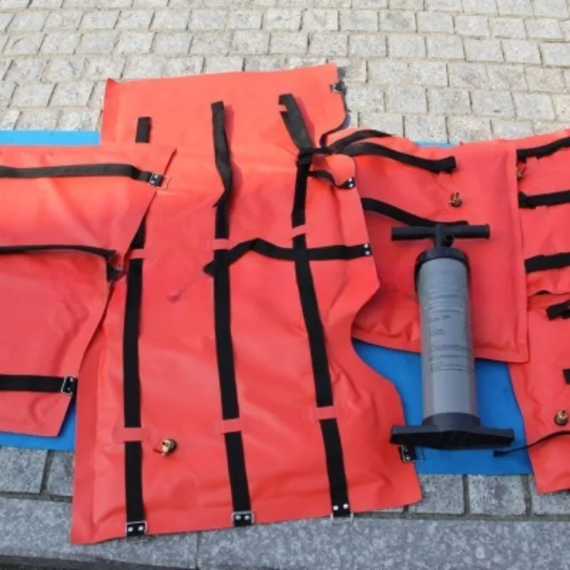 Negative pressure rescue stretcher, outdoor mountaineering casualty rescue, folding rescue airbag, fire rescue body splint