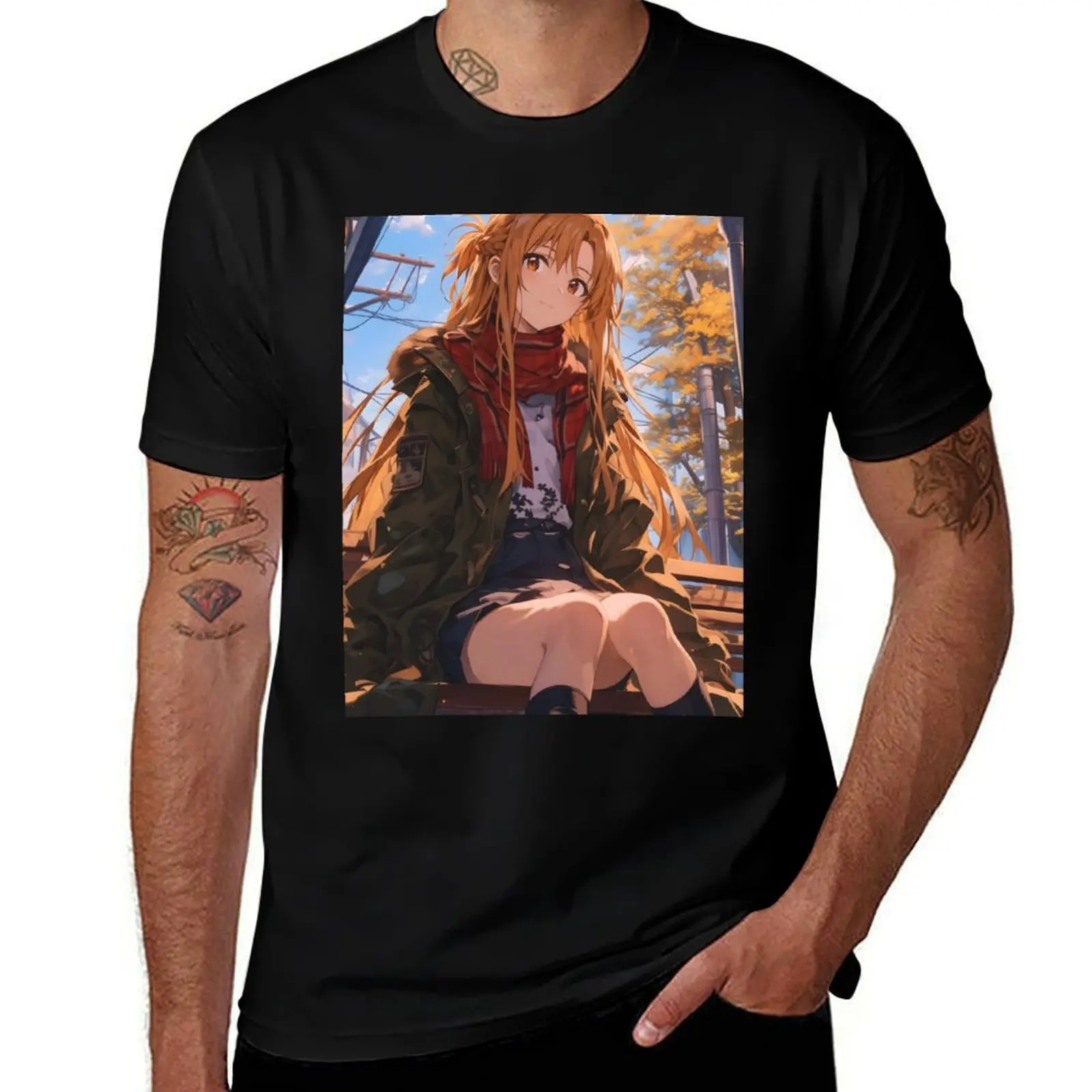 Asuna - SAO 18 T-Shirt Plus Size Loose Short Sleeve Top T-Shirt