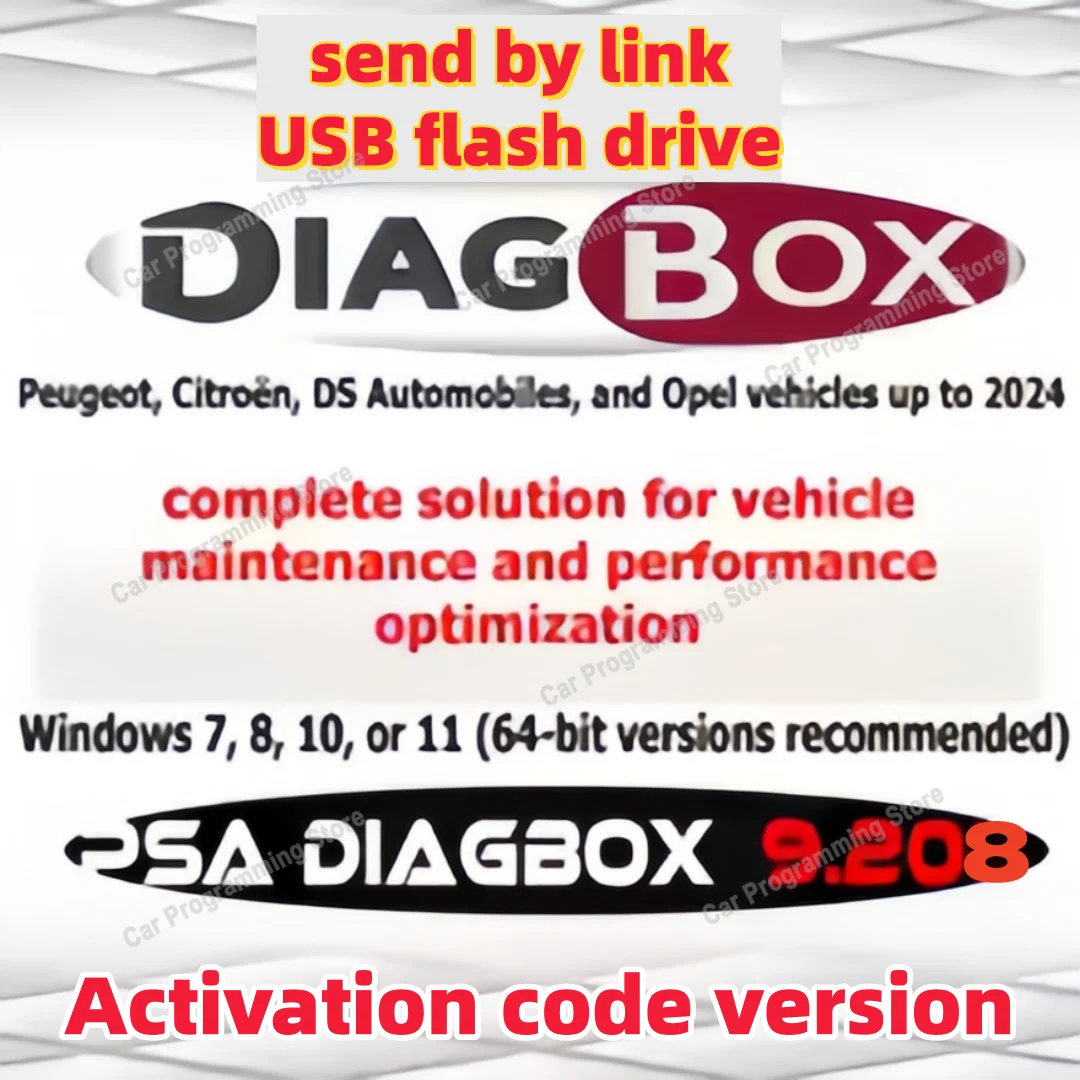 

2025 Diagbox V9.208 with crack diagnostic software work with PP2000 programming tool le-xia3 Diagnose Resets + Remote activation