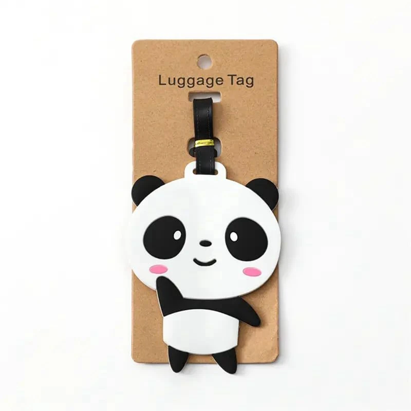 4Pcs Luggage Tag Travel Baggage Suitcase Identity Address Name Label Cards Durable Easy Install Easy To Use