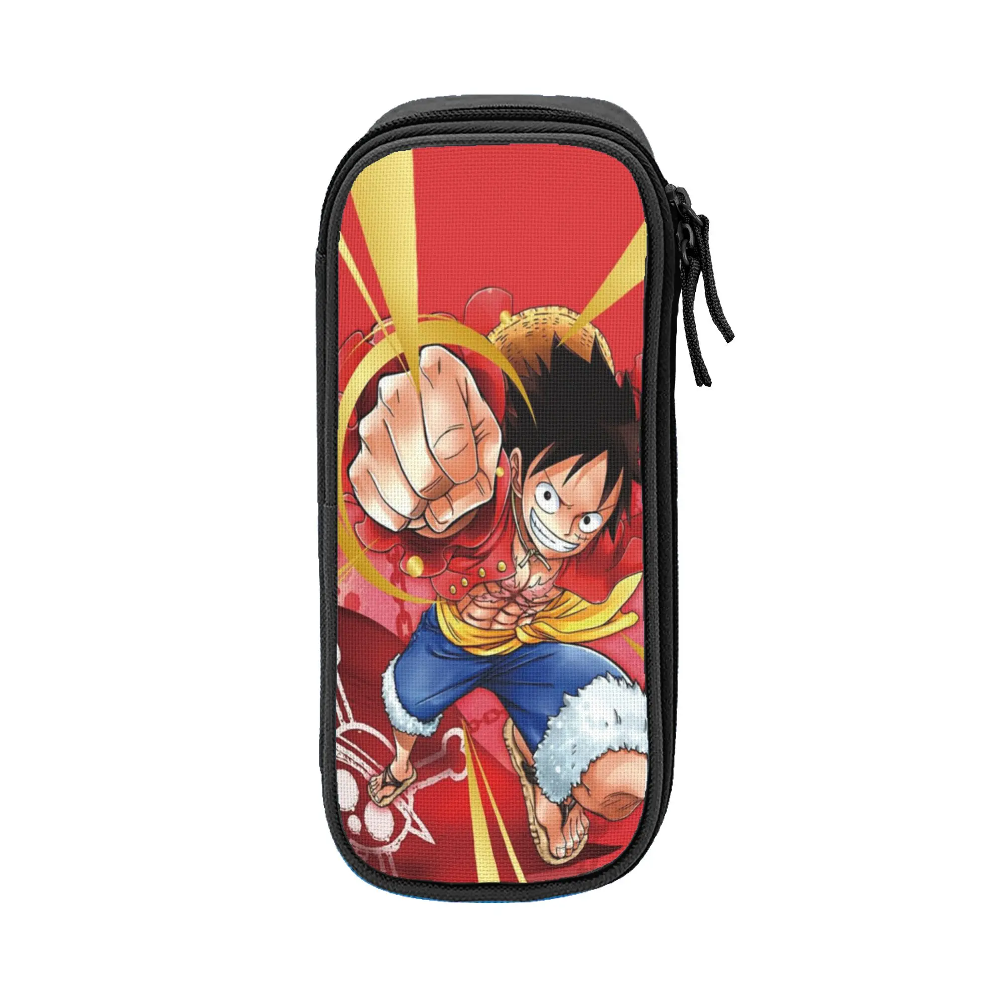 

o-one-piece-e onepiece luffys Pencil Cases Lovely Pen Box Bag Girls Boys Large Storage Students School Gift Pencil Box