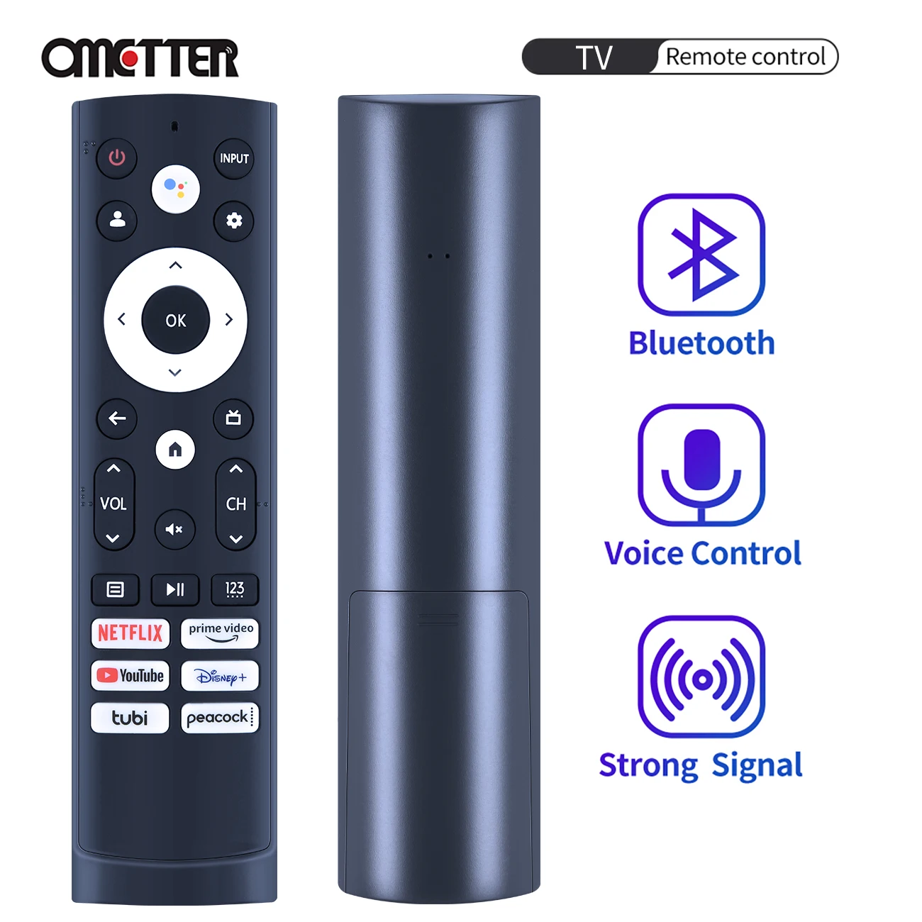 

New Genuine ERF3V90H For Hisense Smart TV Voice Remote Control Netflix YouTube