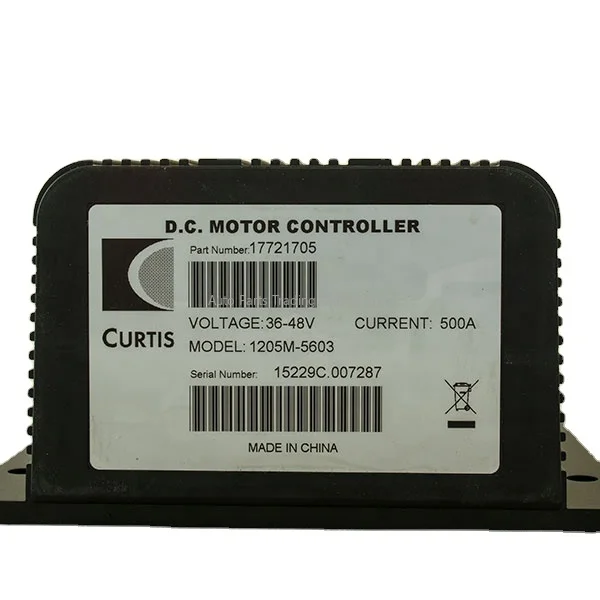 

1205M-5603 36-48V 500A Curtis Dc Motor Controller For EV Vehicle