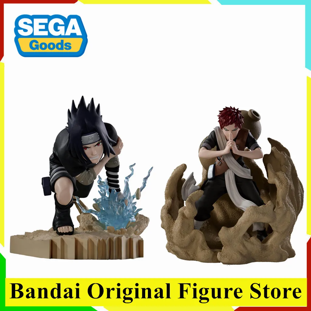 オリジナルバンダイコンビネーションバトル我愛羅うちはサスケナルト疾風伝アクションフィギュア-pvc-モデルコレクションアニメフィギュア人形