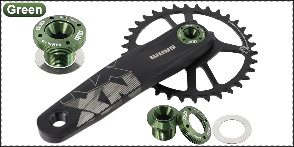 HEPPE Fahrrad Kurbel Arm Kappe DUB Kurbel Abdeckung für SRAM NX/GX/Force/XX1/AXS Kurbel DUB Kappe Kurbelgarnitur Schraube Sram Kurbel Bolzen Feststellschraube – Detail 12