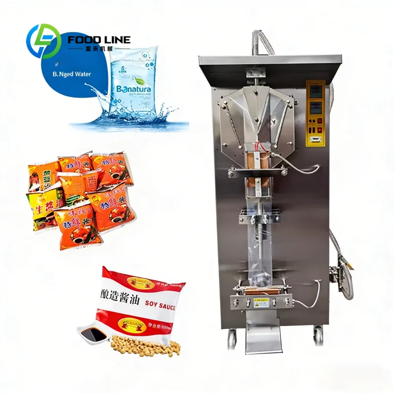 High Efficiency Full Automatic Sachet Water Juice Bag Filling Sealing Making Machine Customizable Settings customized vertical